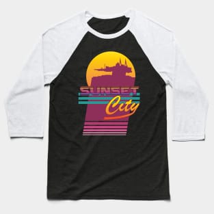 Sunset City 2.0 Baseball T-Shirt